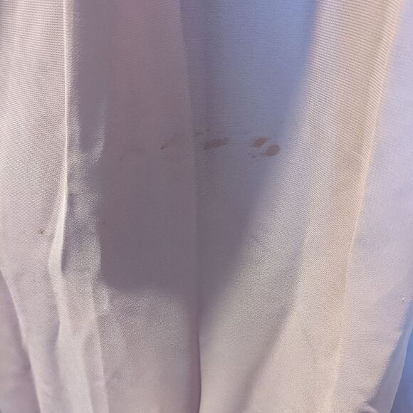 Azazie Blush Pink Princess Halter Bridesmaid Dress Size 2 - Picture 7 of 10